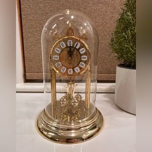 Junghans Quartz 85 Movement W085/00675 Anniversary Clock Gold Made in Germany